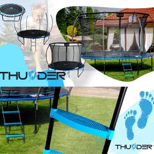 TRAMPOLINE Complet, 430 cm, modèle GOLD