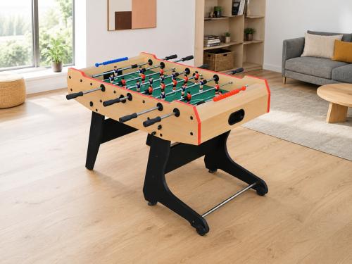 Baby-Foot Pliable TORINO 140 cm – 58 kg – Bois Clair