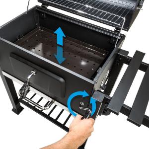 BARBECUE charbon de bois, multifonctionnel