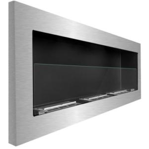 CHEMINEE ETHANOL Luxe, inox, 120 cm, modèle MISSOURI