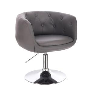 Fauteuil pivotant LIVANO en simili cuir avec accoudoirs – 3 coloris