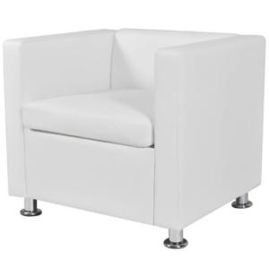 FAUTEUIL DESIGN HAUTE QUALITE, blanc