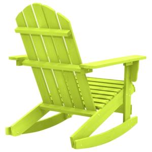 Fauteuil à bascule ALASKA, rocking Chair, vert