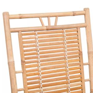 ROCKING-CHAIR en bambou naturel