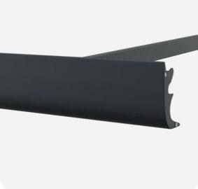 Store banne coffre intégral 500 x 300 cm – Aluminium anthracite – Manuel – Toile 12 coloris