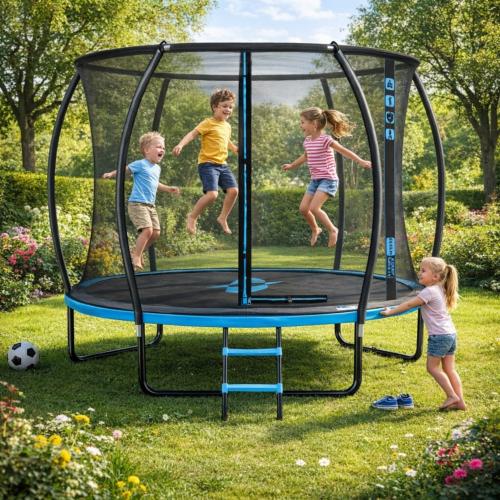 TRAMPOLINE Complet, diverses tailles, modèle GOLD