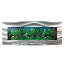 AQUARIUM mural 1200x445x110 mm, aluminium/verre