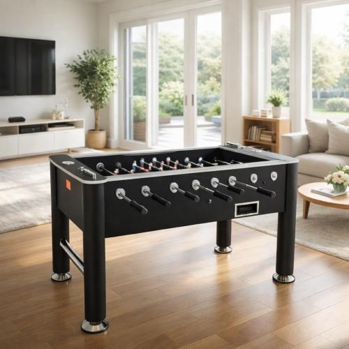 BABY-FOOT, design noir carbone, 85 kg, barres télescopiques