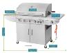 BARBECUE de luxe INOX, 7 brûleurs, complet avec accessoires