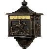 Boîte aux lettres, Antique, en fonte d'aluminium, bronze