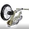 Trottinette avec éclairage LED design, pliable