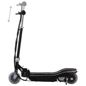 TROTTINETTE électrique 120 W, pliable rouge ou noir, avec éclairage LED