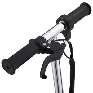 TROTTINETTE électrique 120 W, pliable rouge ou noir, avec éclairage LED