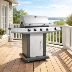 BARBECUE gaz DESIGN, 5 brûleurs, modèle NANDOU