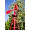 EOLIENNE en acier galvanisé, 250 cm, rouge