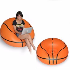 FAUTEUIL gonflable, ballon de basket usage extérieur ou intérieur