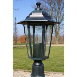 LAMPADAIRE aluminium, 110 cm, vert foncé