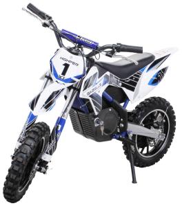 MOTO cross ELECTRIQUE enfant, 500 watts, BLEU