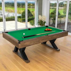 Table de Billard 7 FT bois– DESIGN moderne