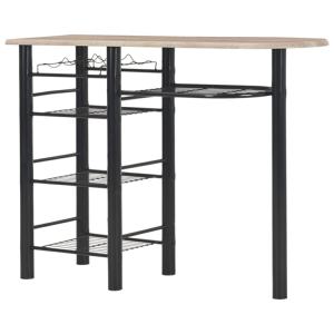 TABLE DE BAR avec 2 CHAISES, 4 coloris