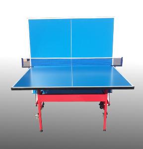 TABLE PING-PONG pro, pliable à usage extérieur, en aluminium