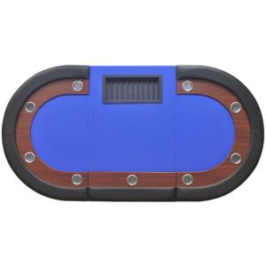 Table de poker professionnelle 10 joueurs – 210 cm – Grand standing