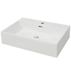 VASQUE céramique, 60 cm pour meuble de salle de bain.