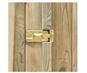 ABRI, RANGEMENT de jardin adossable, 315 cm, en bois