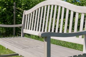 BANC de jardin PIQUE-NIQUE en acacia, GRIS