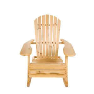 Fauteuil à bascule ALABAMA, type rocking Chair en bois 