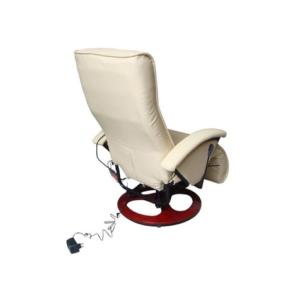 FAUTEUIL de MASSAGE électrique, modèle CONDOR, crème