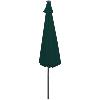PARASOL Lumineux à LED solaires inclinable, 300 cm, 2 coloris