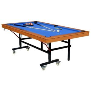 BILLARD pliable sur roues, taille tournoi, 7 Ft, 215 cm