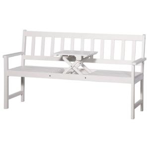 BANC de jardin PIQUE-NIQUE, 155 cm, en bois blanc