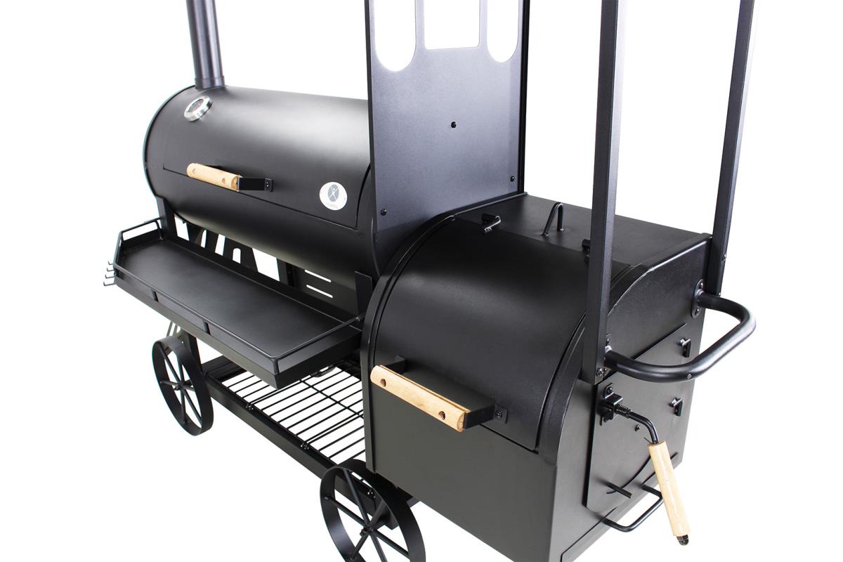 BARBECUE FUMOIR, type pro, acier 3 mm,120 kg, train BARBECUE FUMOIR, type pro, acier 3 mm,120 kg, train