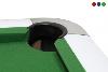 BILLARD type PRO, 8Ft, bois blanc, 3 coloris de tapis