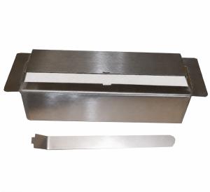CHEMINEE desing INOX, modèle XL avec vitre, 5 coloris