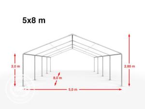 CHAPITEAU BARNUM en Polyéthylène, 5 x 8 mètres