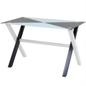 Ensemble table et 4 chaises blanc, pour cuisine