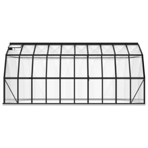 SERRE de jardin XXL, surface 16.67 m², aluminium.