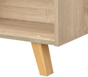 TABLE basse, 100 x 65 cm, plateau relevable, chêne, modèle THALES