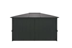 TONNELLE  jardin noir, ALU / Polycarbonate, 2 dimensions