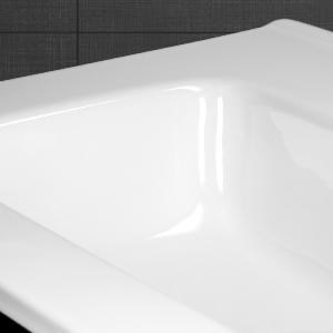 VASQUE 71 cm, encastrable céramique, pour salle de bain.