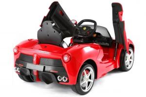 VOITURE électrique enfant, LA FERRARI, rouge