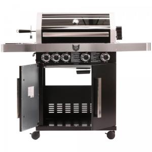 BARBECUE de luxe INOX 5 brûleurs + accessoires