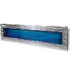 AQUARIUM mural 2000x450x110 mm, aluminium/verre