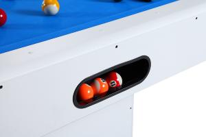 BILLARD type PRO, 7Ft, bois blanc, tapis 3 coloris au choix