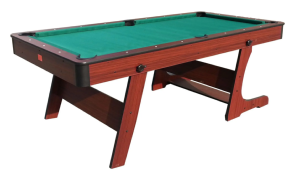 Billard pliable MONACO 215 cm – Rangement vertical gain de place