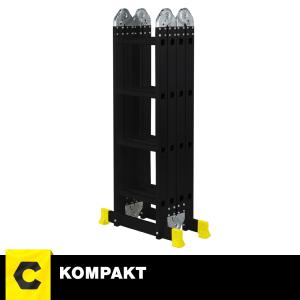 Echelle multifonction aluminium, 6 en 1, 480 cm