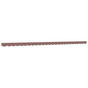 Lambrequin pour store banne 500 cm, marron